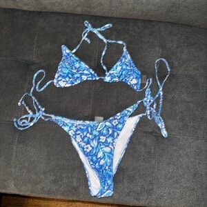 Bright swimwear bikini set